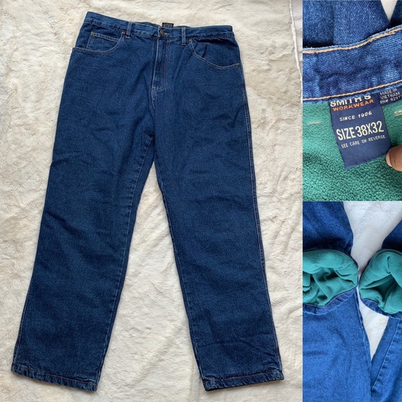 smith fleece lined jeans